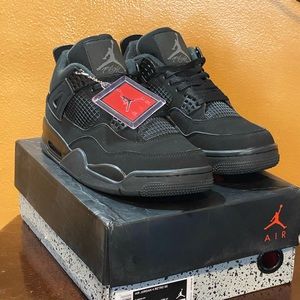 Jordan retro 4s Black cats Limited addition
